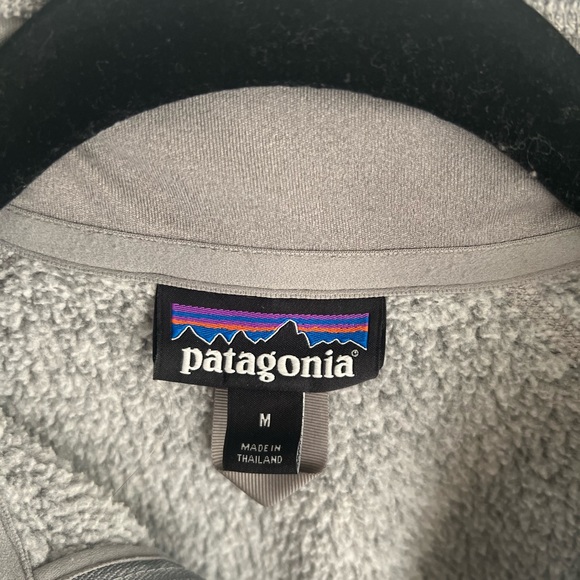 Patagonia Half Zip Fleece Better Sweater Medium Gray - Picture 7 of 8